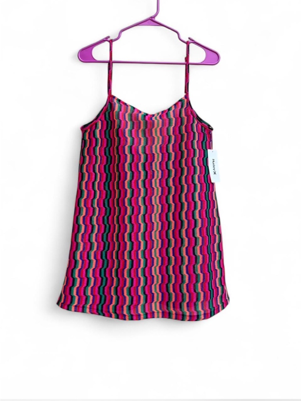 Hurley Mini Dress spaghetti straps Size M